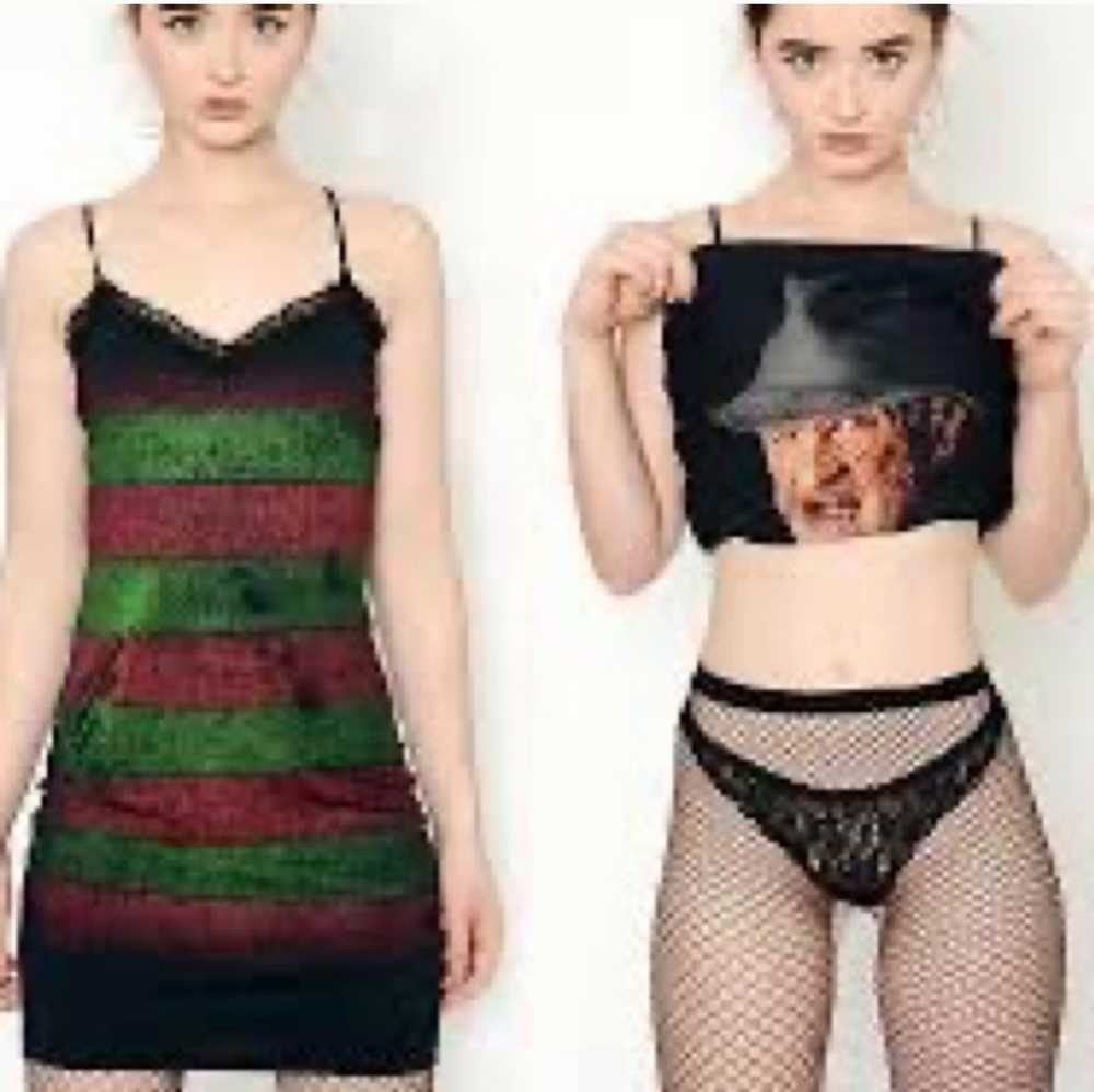 Peekaboo Freddy Krueger dress